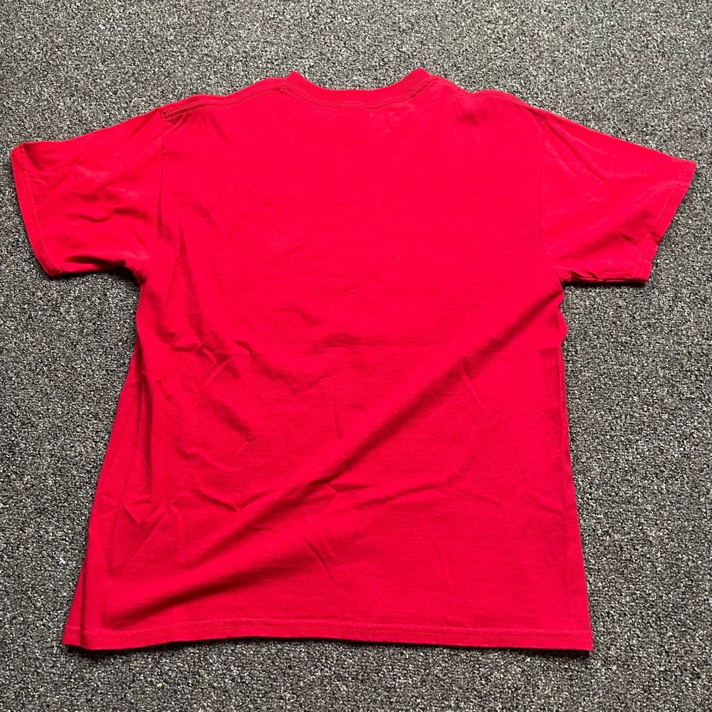 Vintage Jerzees Nebraska Huskers 2007 Cotton Bowl T-Shirt Red Mens Medium - Picture 3 of 6